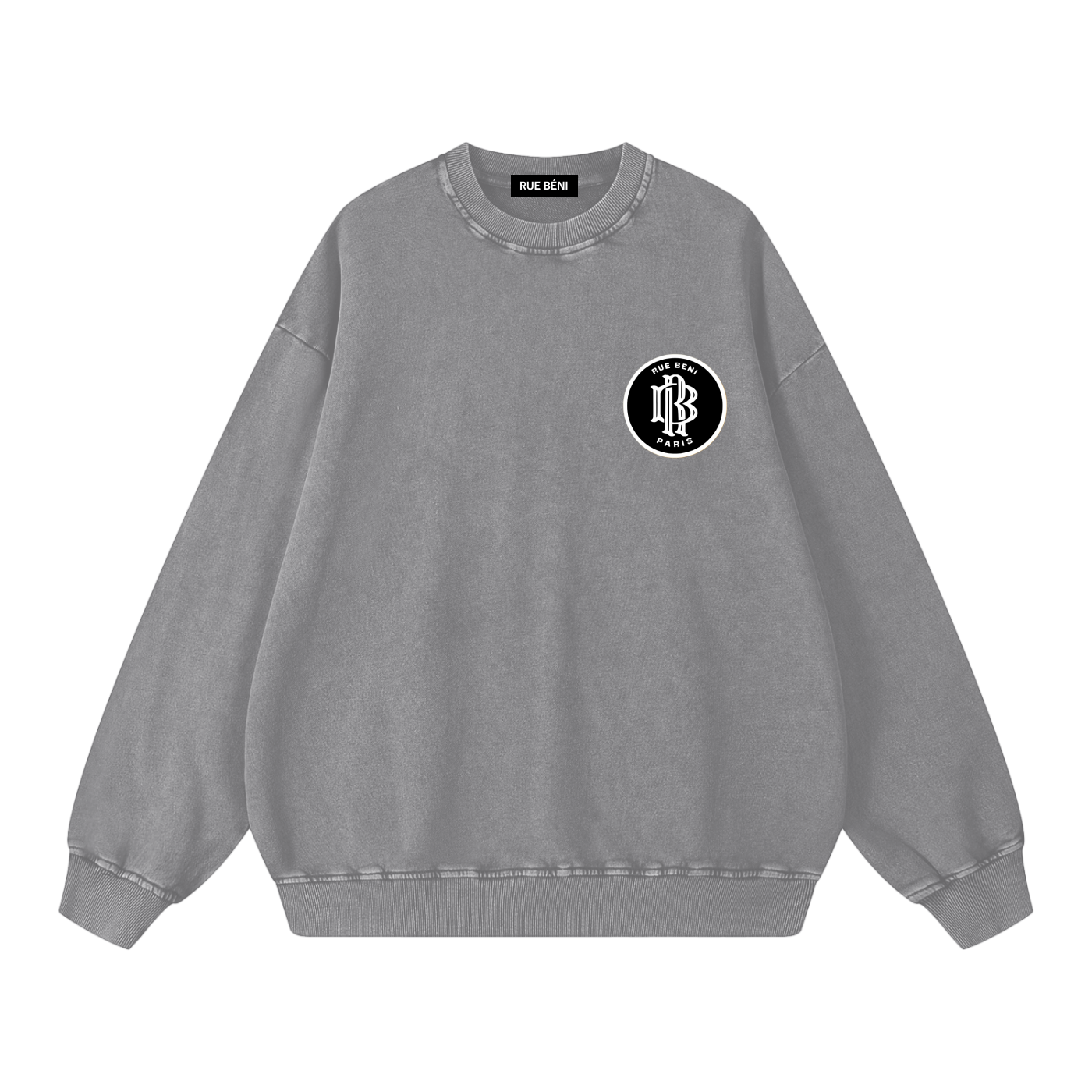 Snow Washed Oversized Sweatshirt