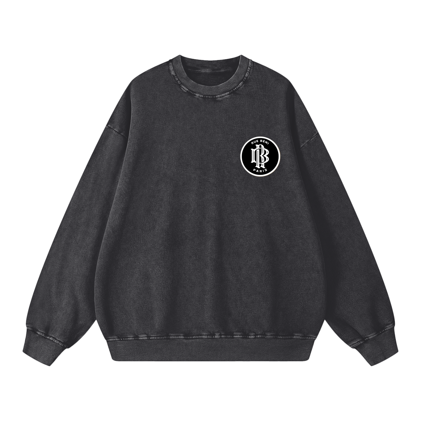 Snow Washed Oversized Sweatshirt