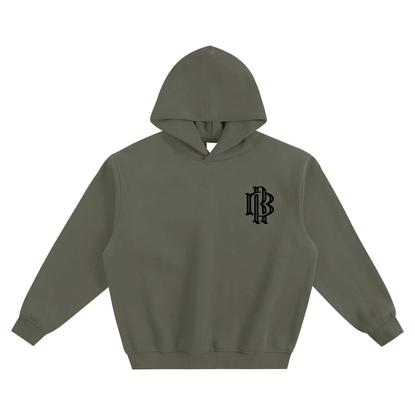 Fleeced Boxy Hoodie