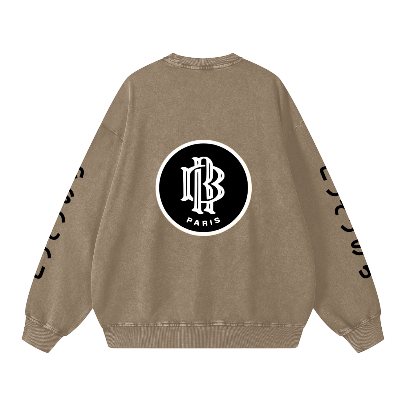 Snow Washed Oversized Sweatshirt