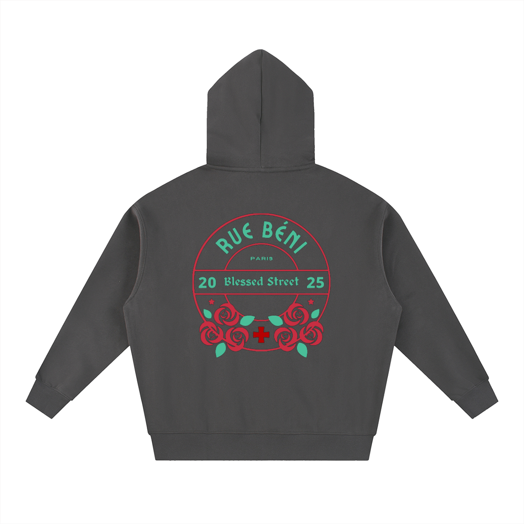 Essential Oversized Fleece Boxy Hoodie