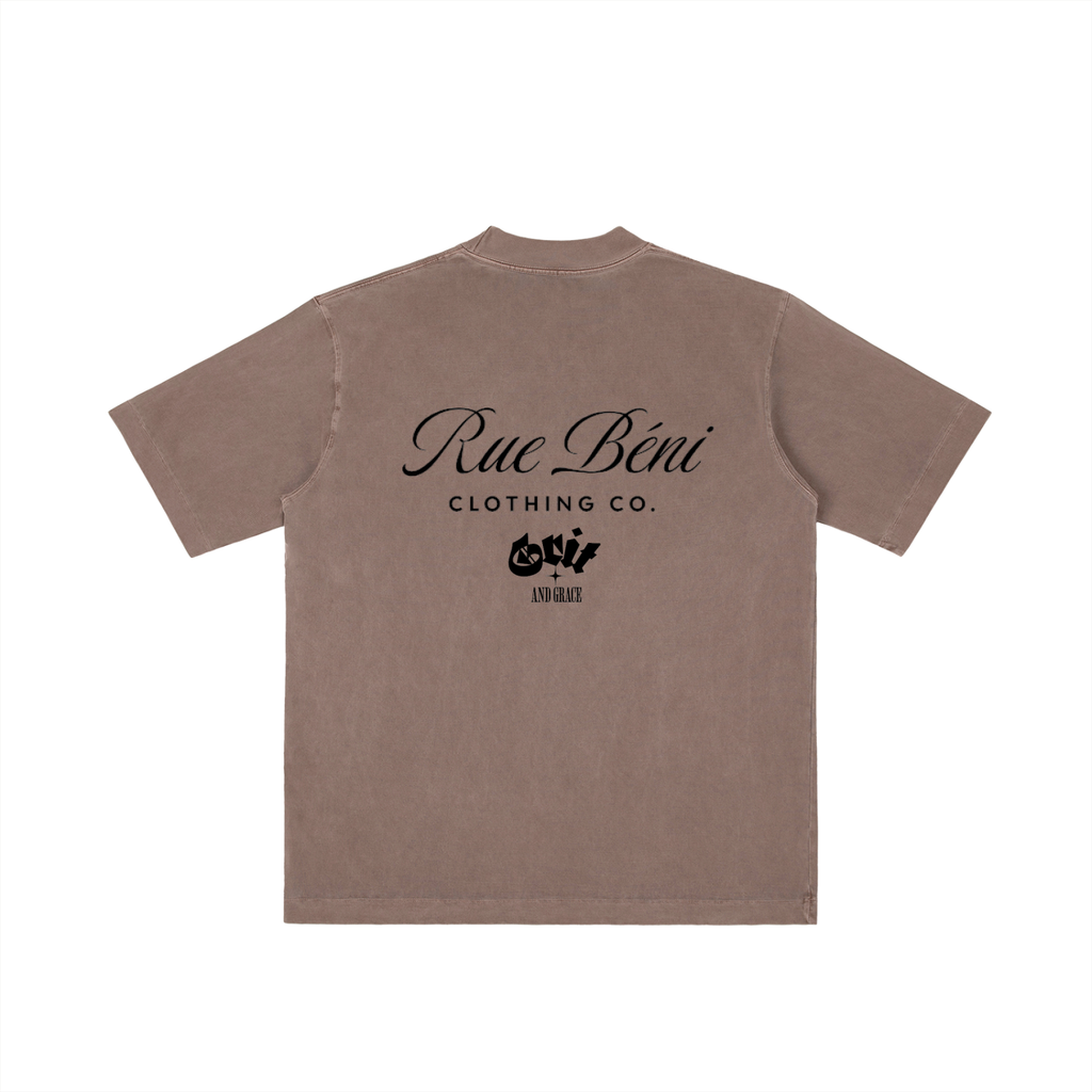 Vintage Wash Drop Shoulder T-shirt