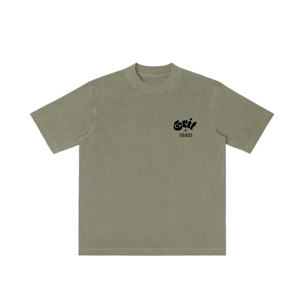 Vintage Wash Drop Shoulder T-shirt