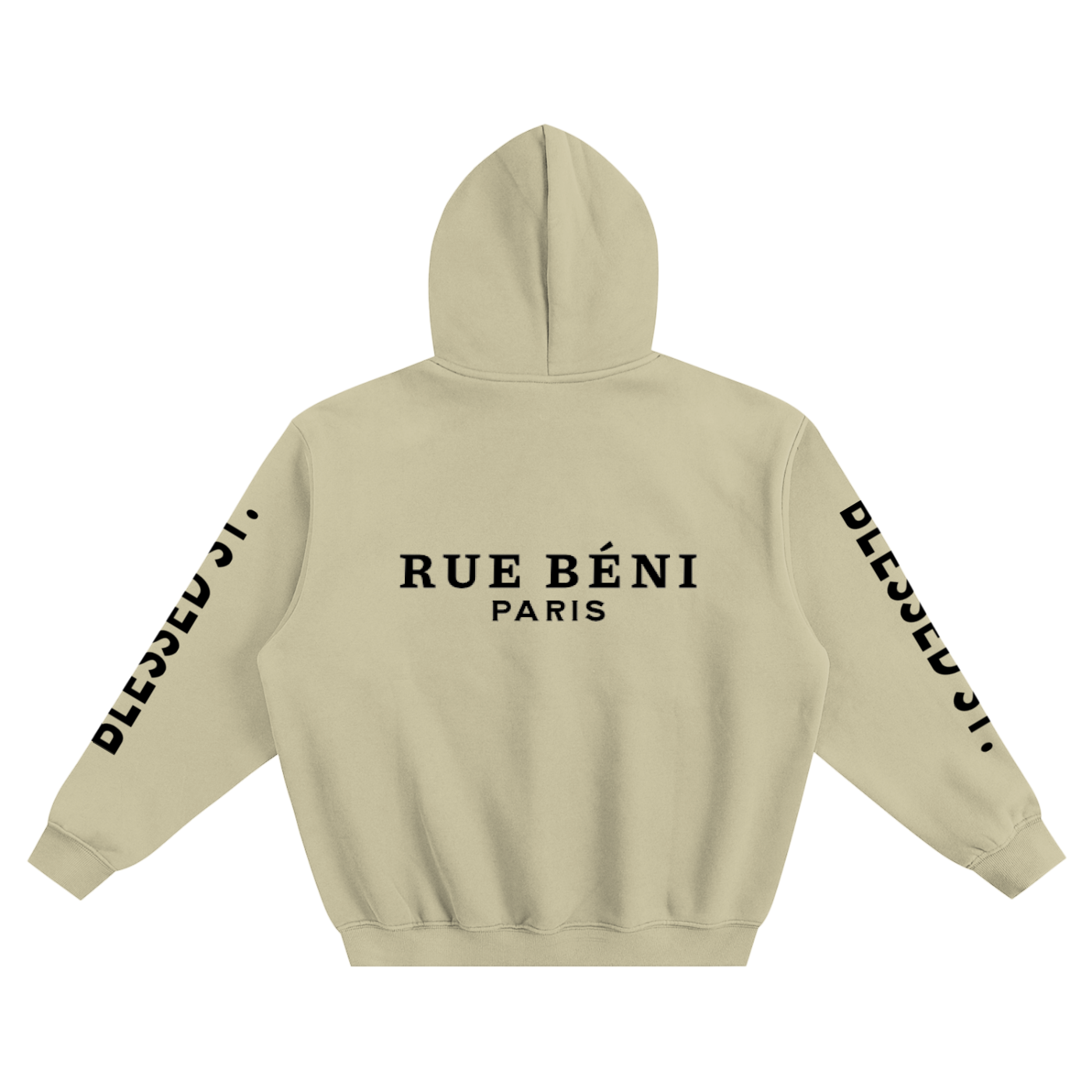 Fleeced Boxy Hoodie