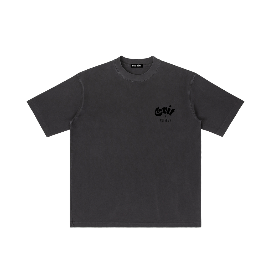 Vintage Wash Drop Shoulder T-shirt