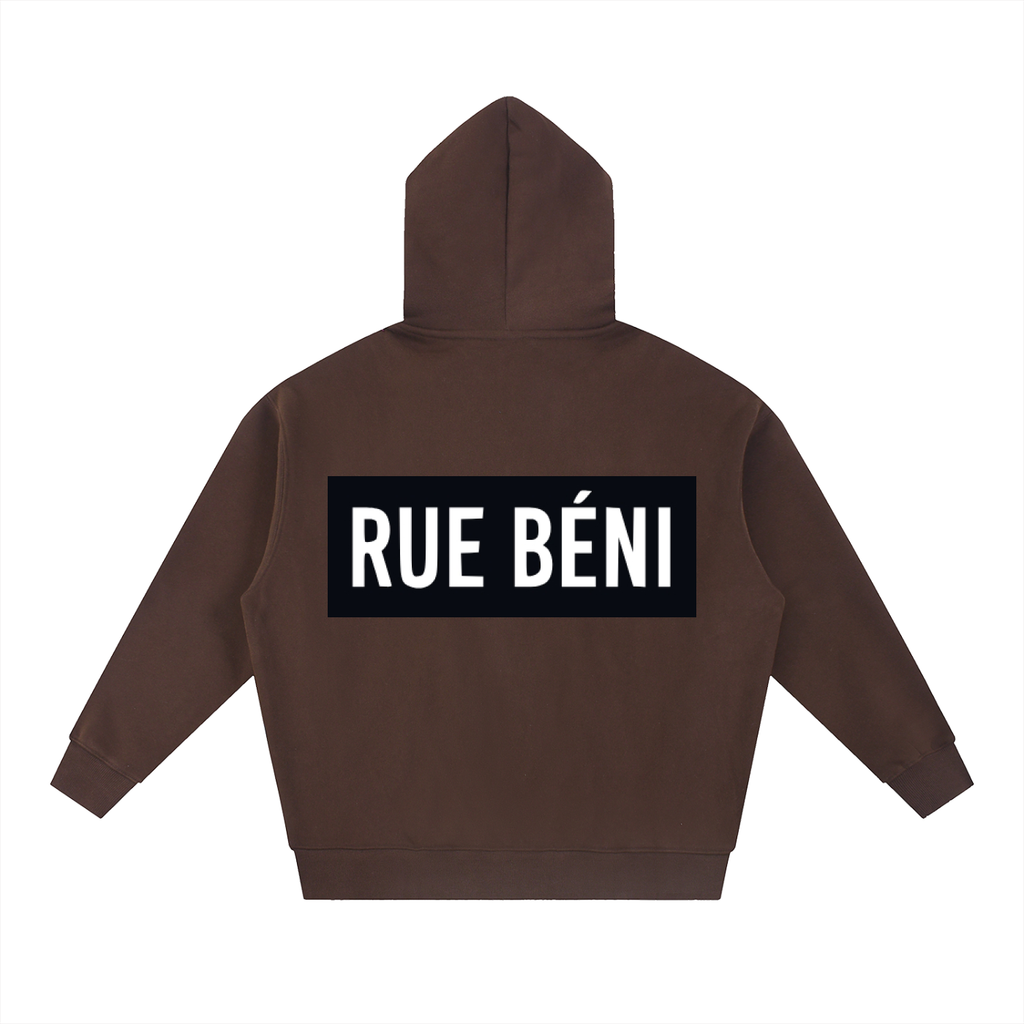 Essential Oversized Fleece Boxy Hoodie