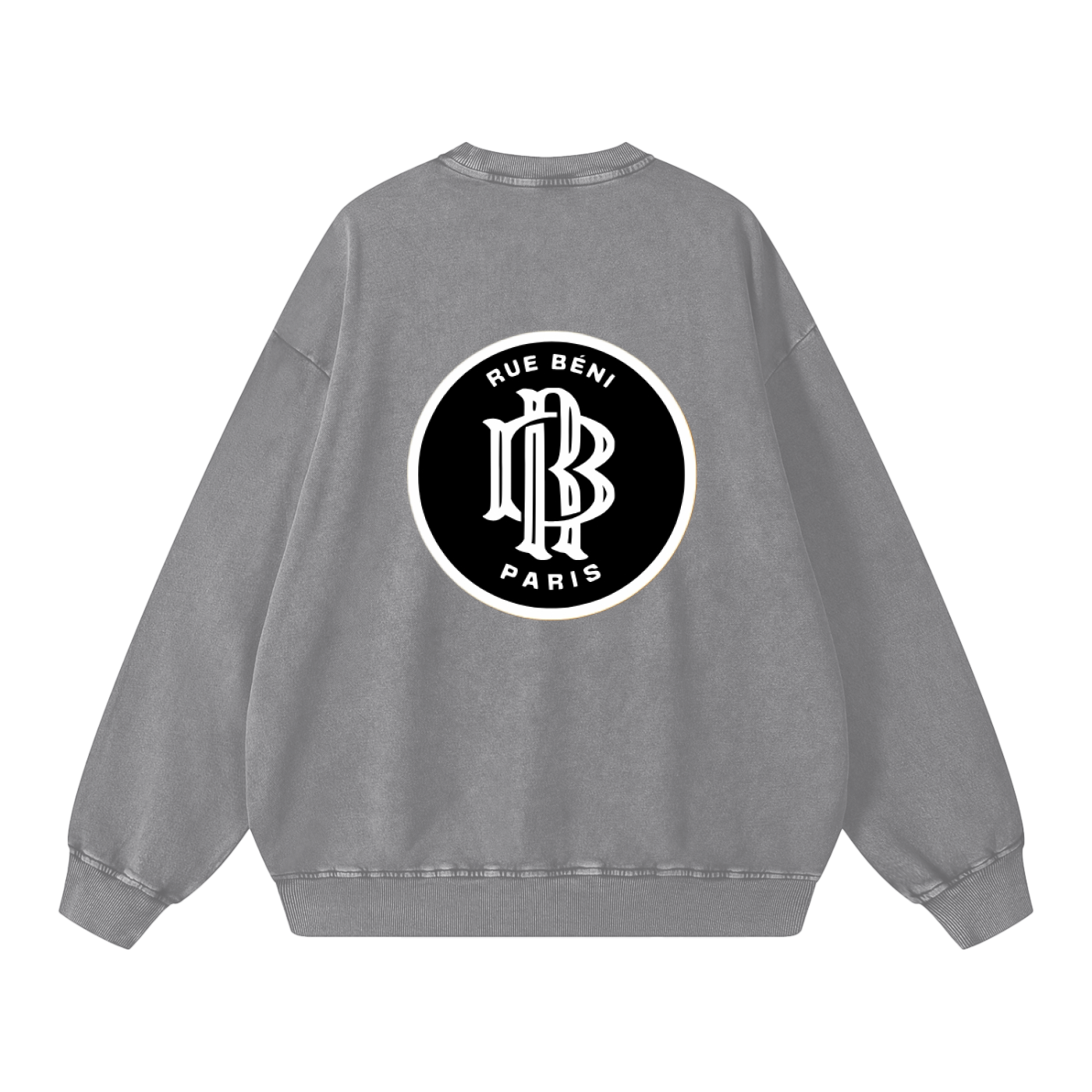 Snow Washed Oversized Sweatshirt