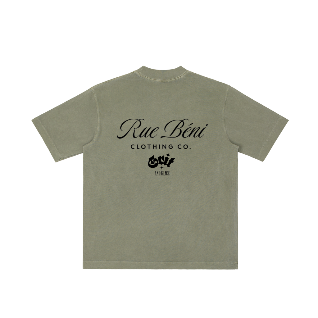 Vintage Wash Drop Shoulder T-shirt