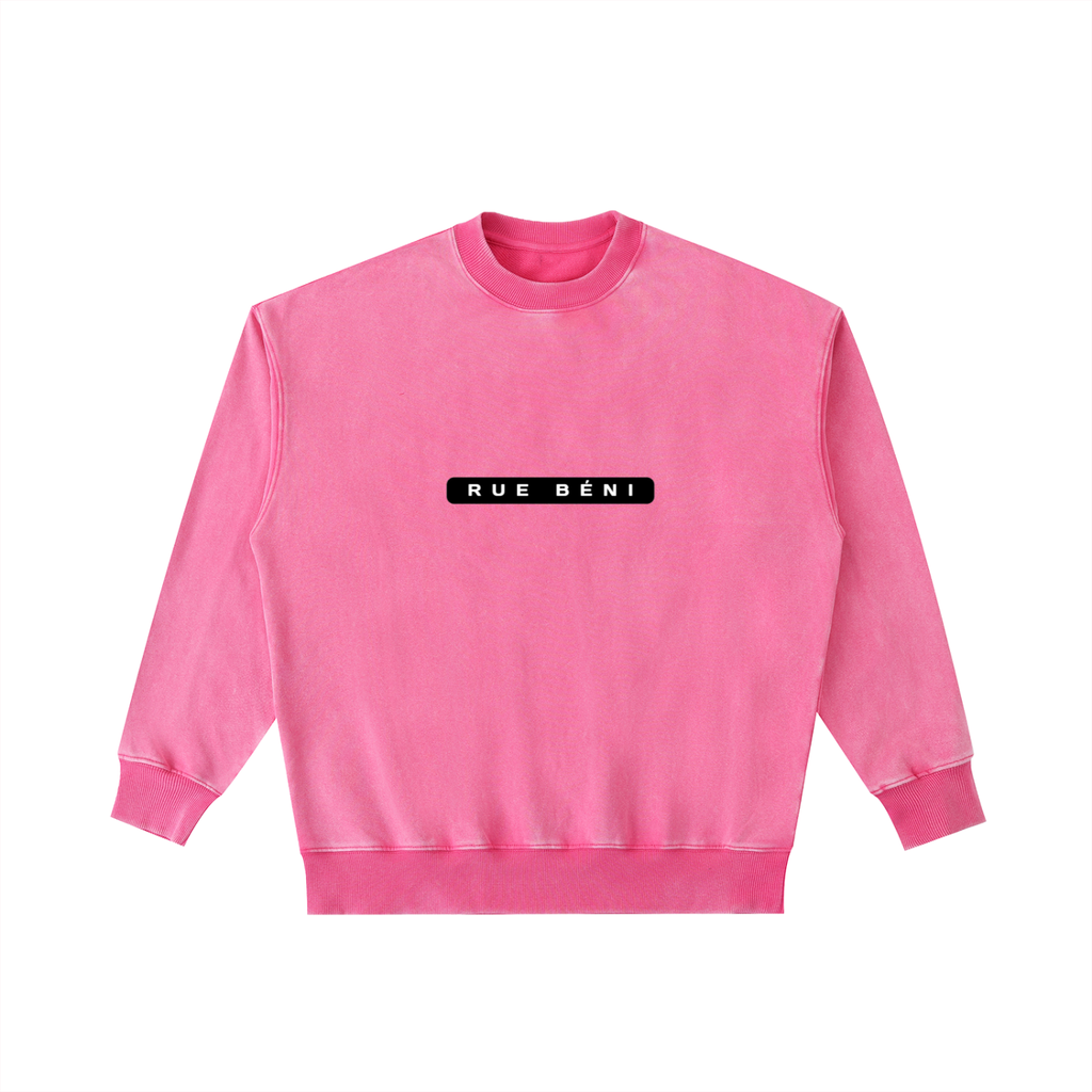 Vintage Washed Heavyweight Crewneck Sweatshirt