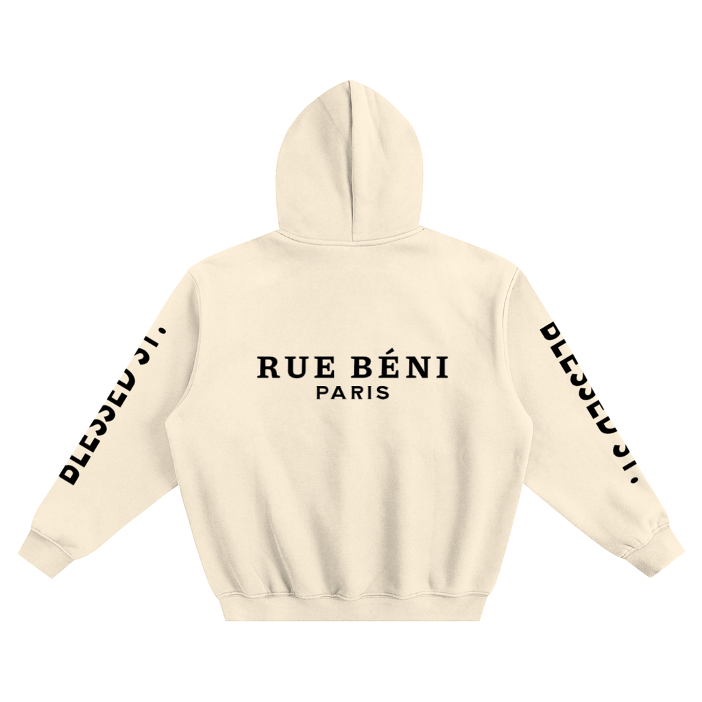 Fleeced Boxy Hoodie