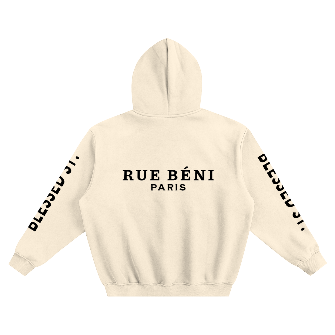 Fleeced Boxy Hoodie